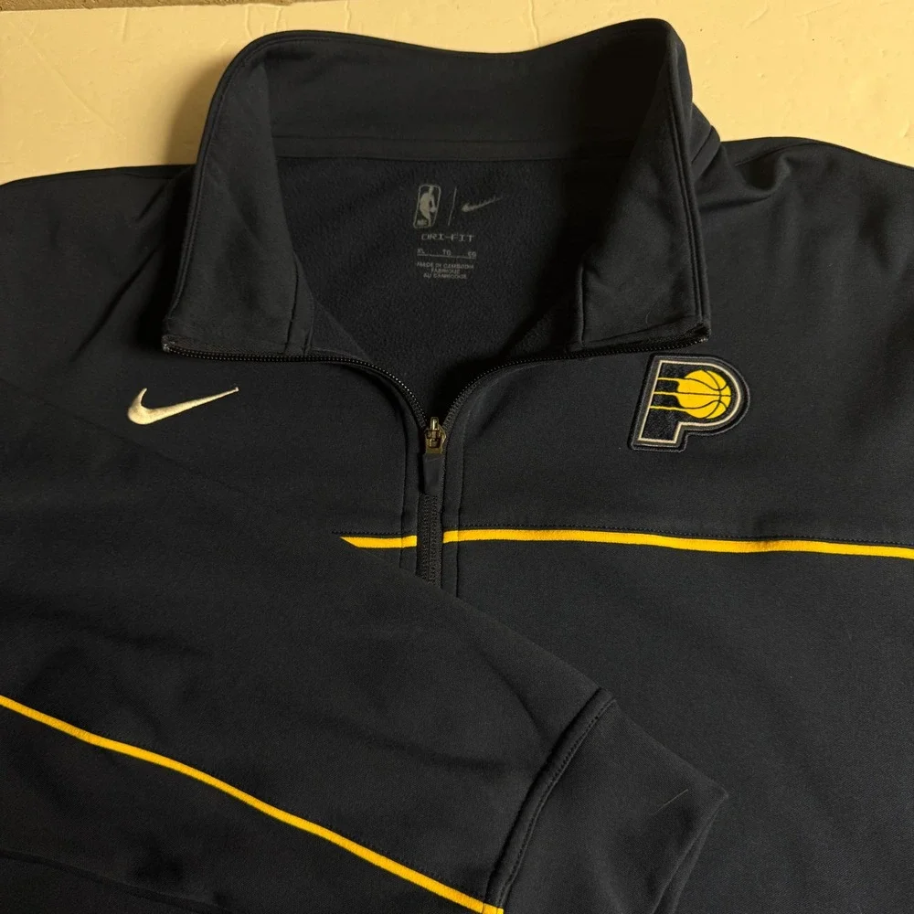 Nike NBA Indiana Pacers Dri-FIT Full Zip Track Jacket Mens‎ XL